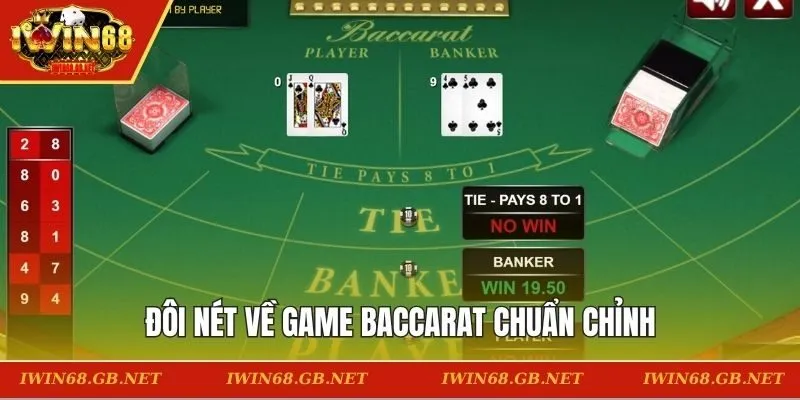 Đôi nét về game baccarat chuẩn chỉnh